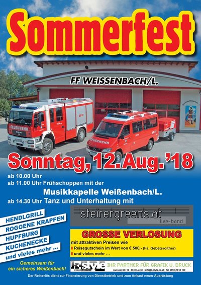 FF Weißenbach Sommerfest 18
